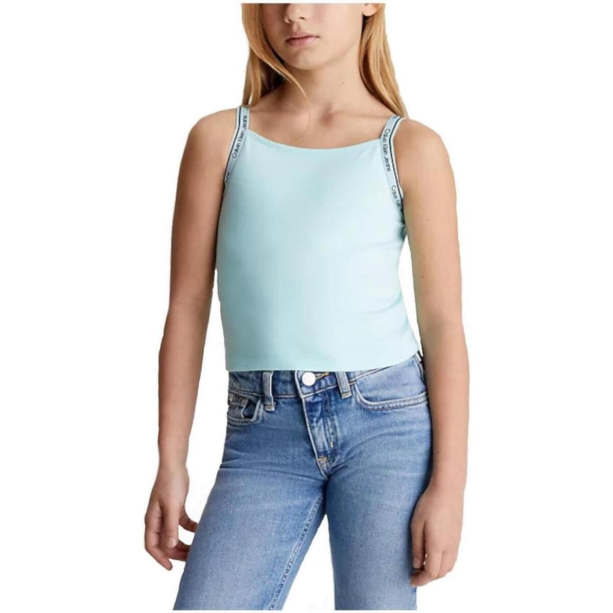 Girls' T-Shirts Calvin Klein Blue