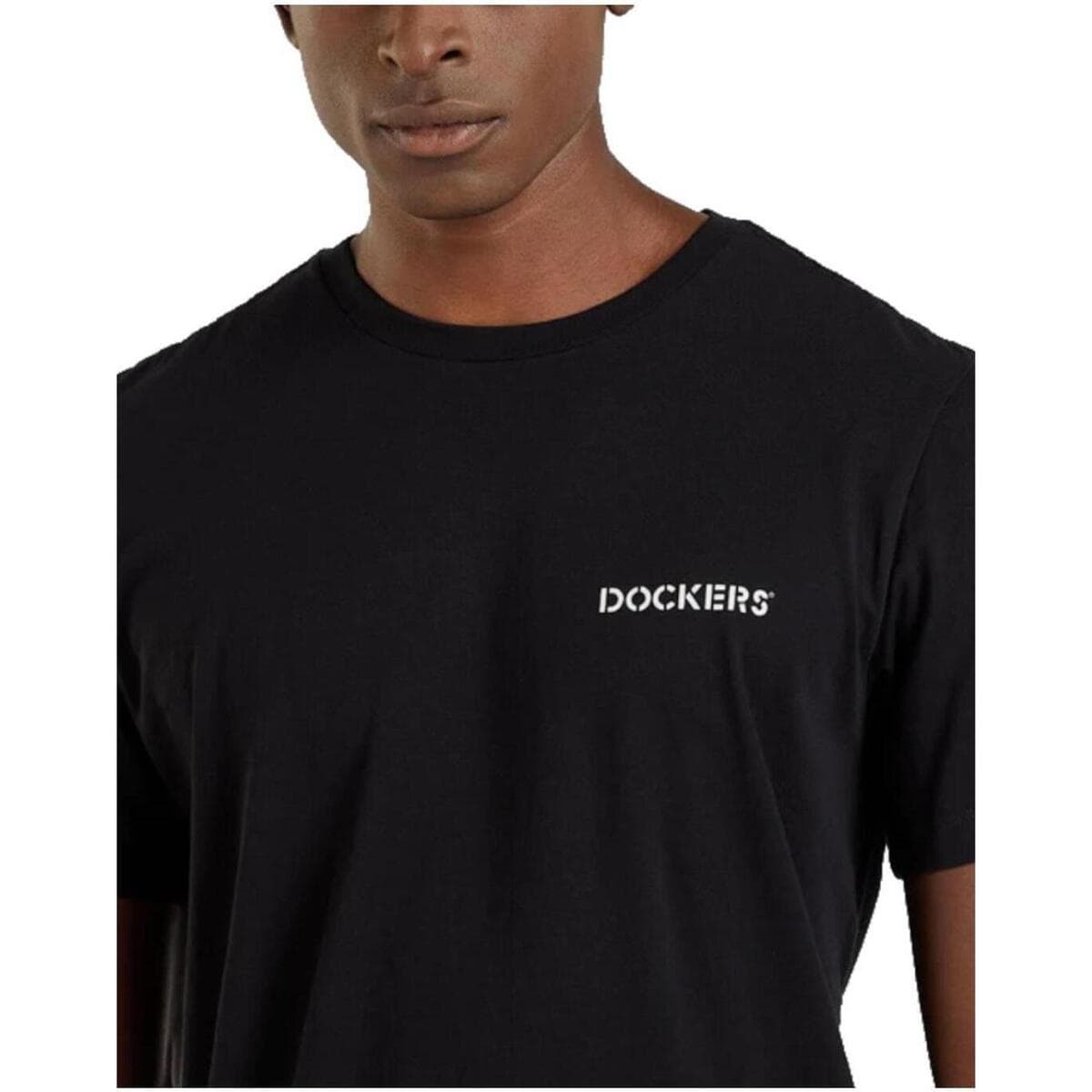 Men's T-Shirts Dockers Black