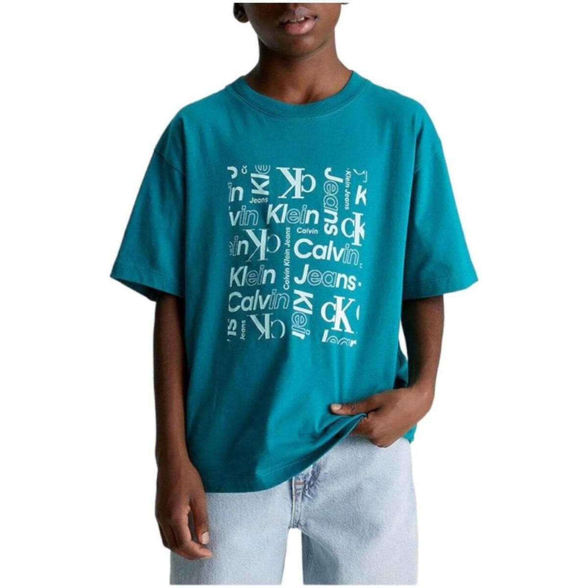 Boys' T-Shirts Calvin Klein Blue