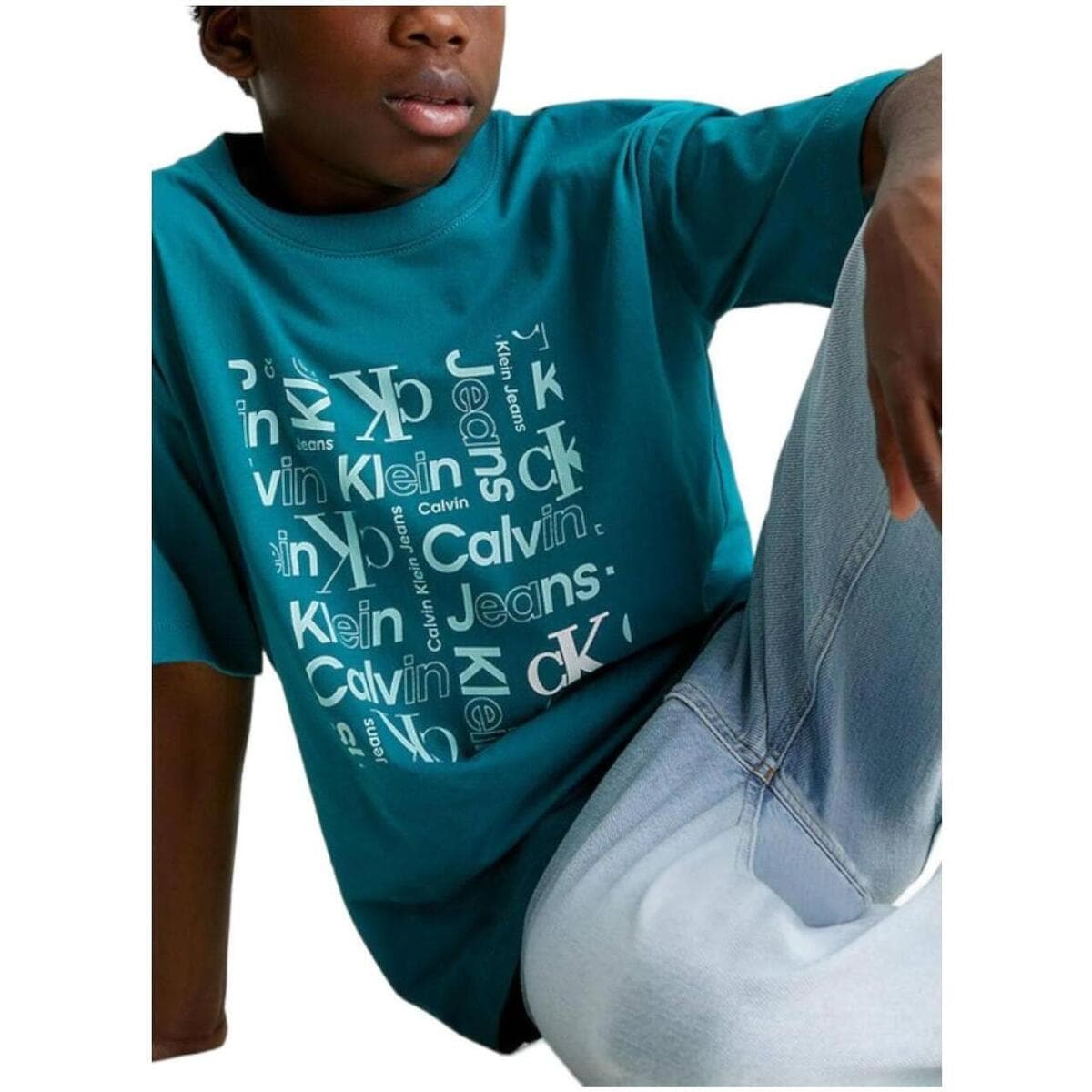 Boys' T-Shirts Calvin Klein Blue