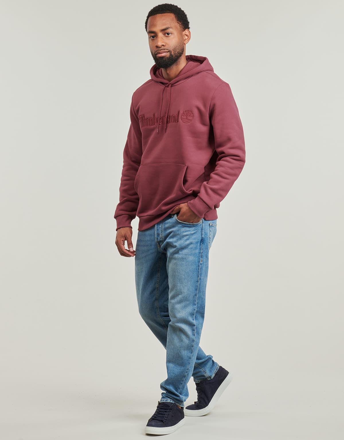 Men's Sweatshirts Timberland Bordeaux