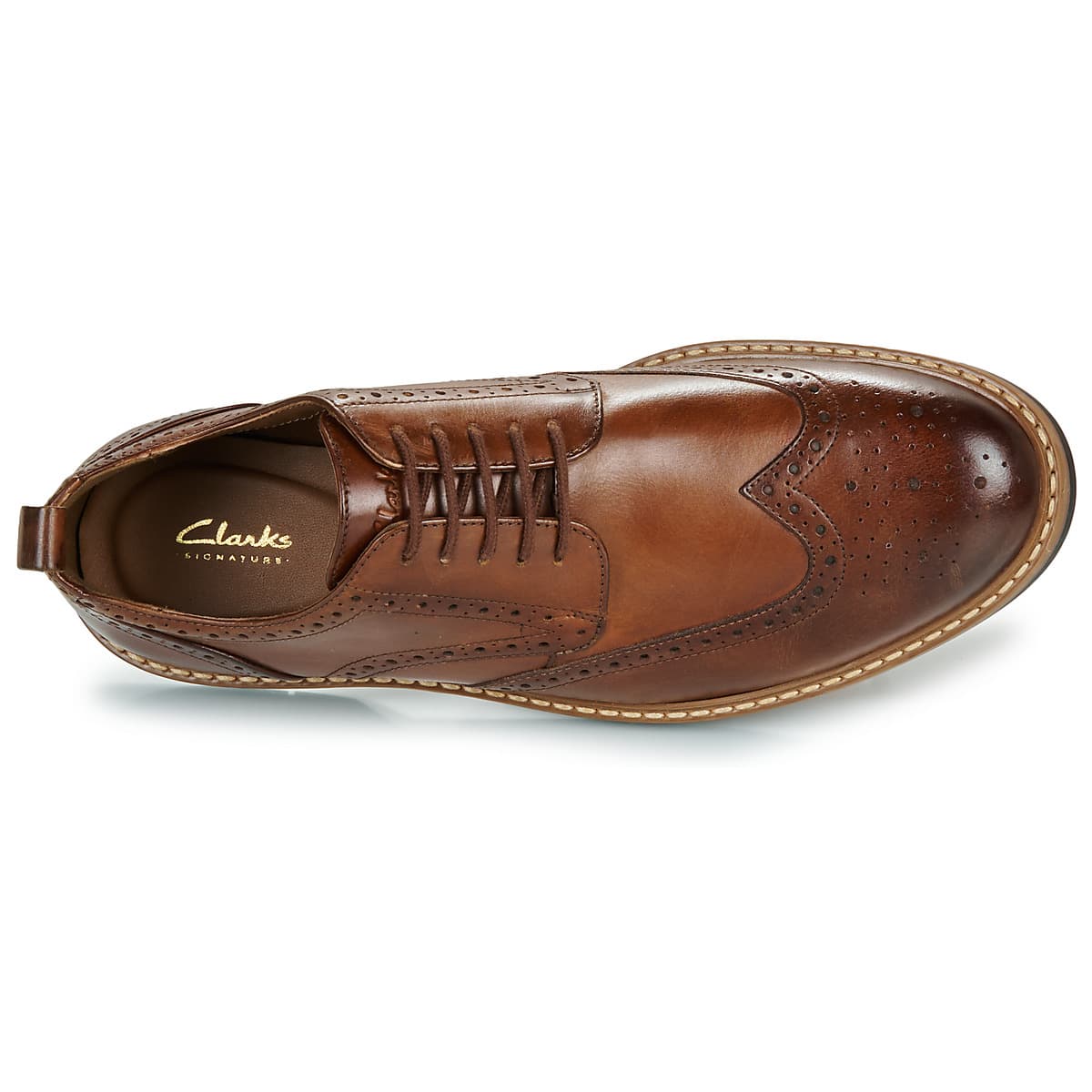 Men's Derby Shoes Clarks Brown
