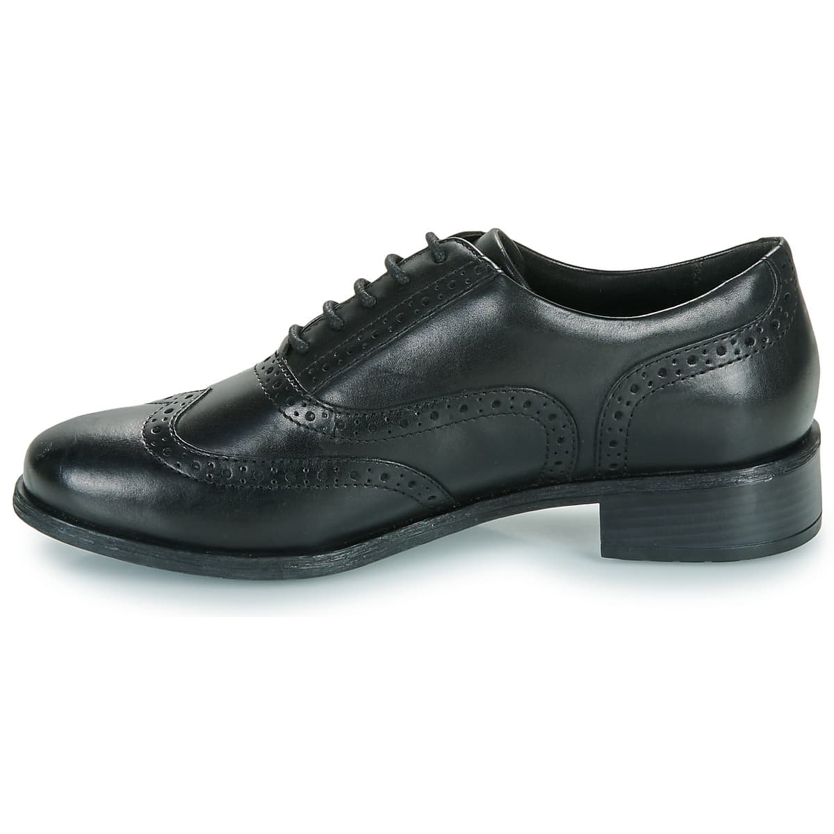 Women's Derby Shoes Clarks Black
