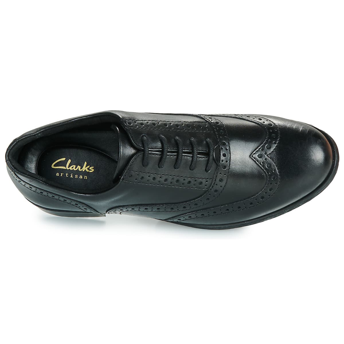 Women's Derby Shoes Clarks Black