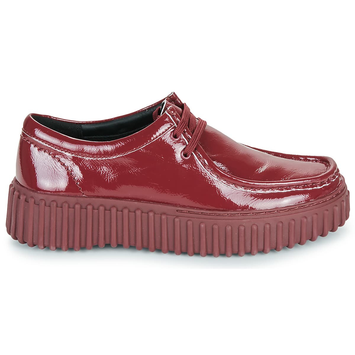 Women's Derby Shoes Clarks Red