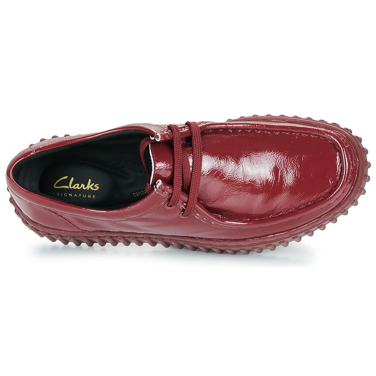 Women's Derby Shoes Clarks Red