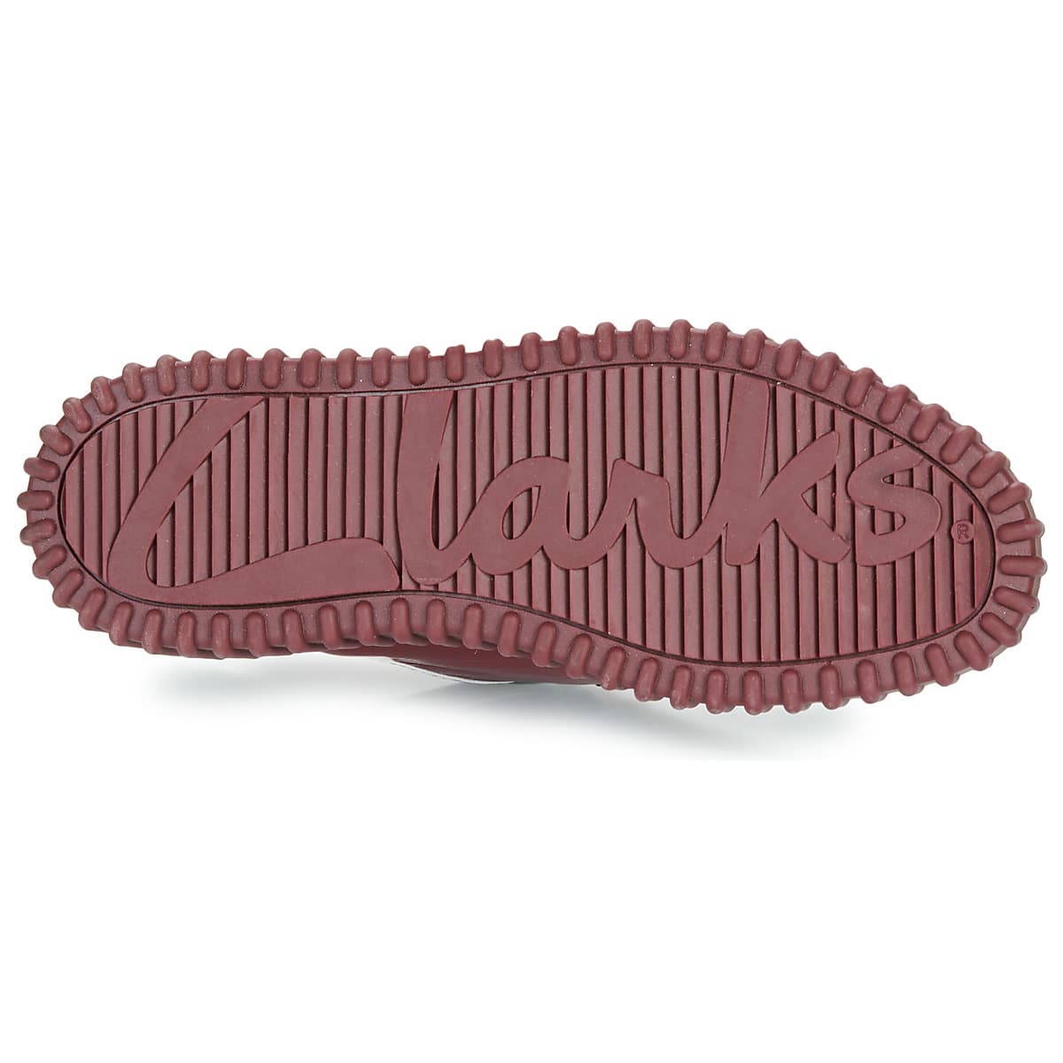 Women's Derby Shoes Clarks Red