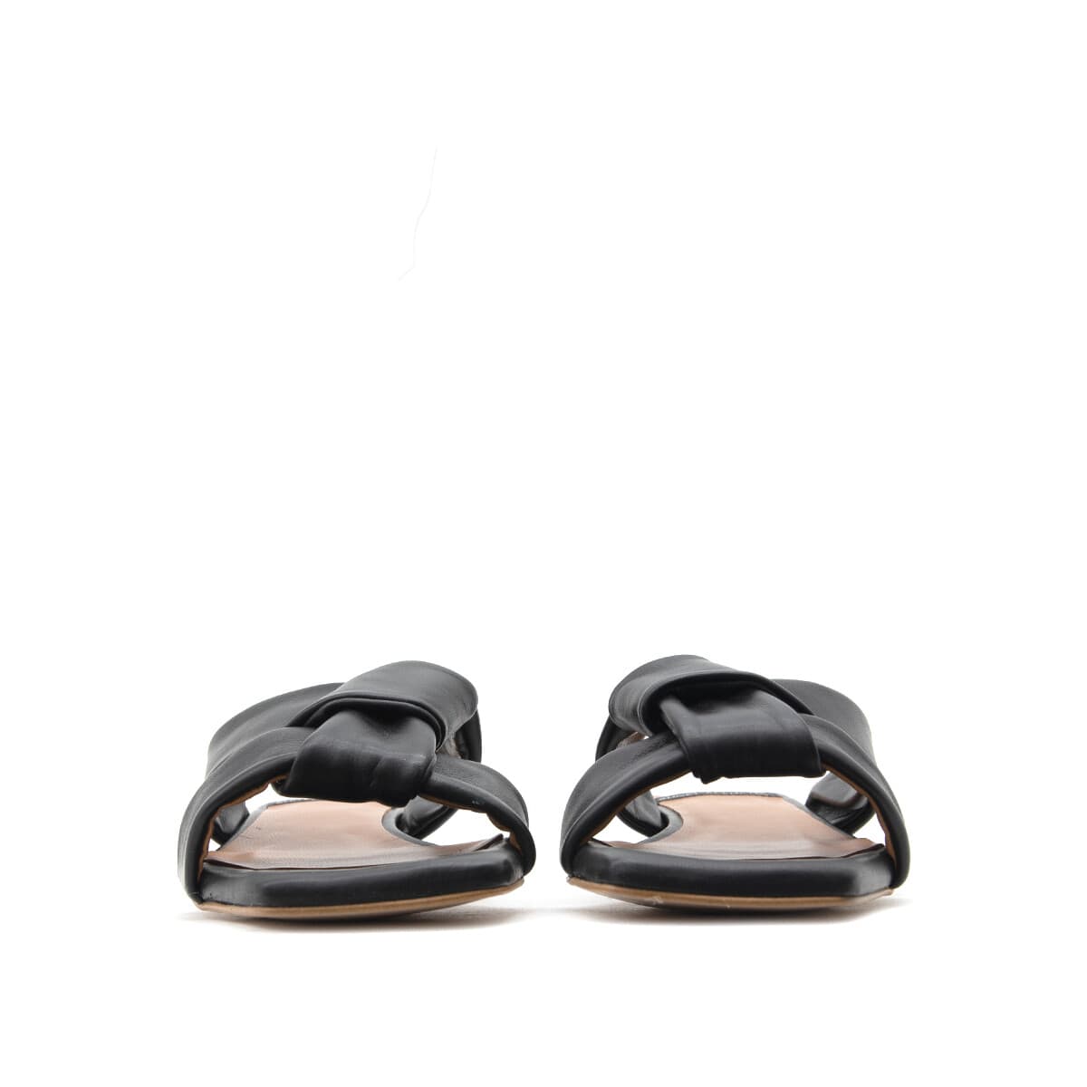 Σανδάλια χωρίς τακούνι Angel Alarcon AMOS LEATHER FLAT SANDALS WOMEN