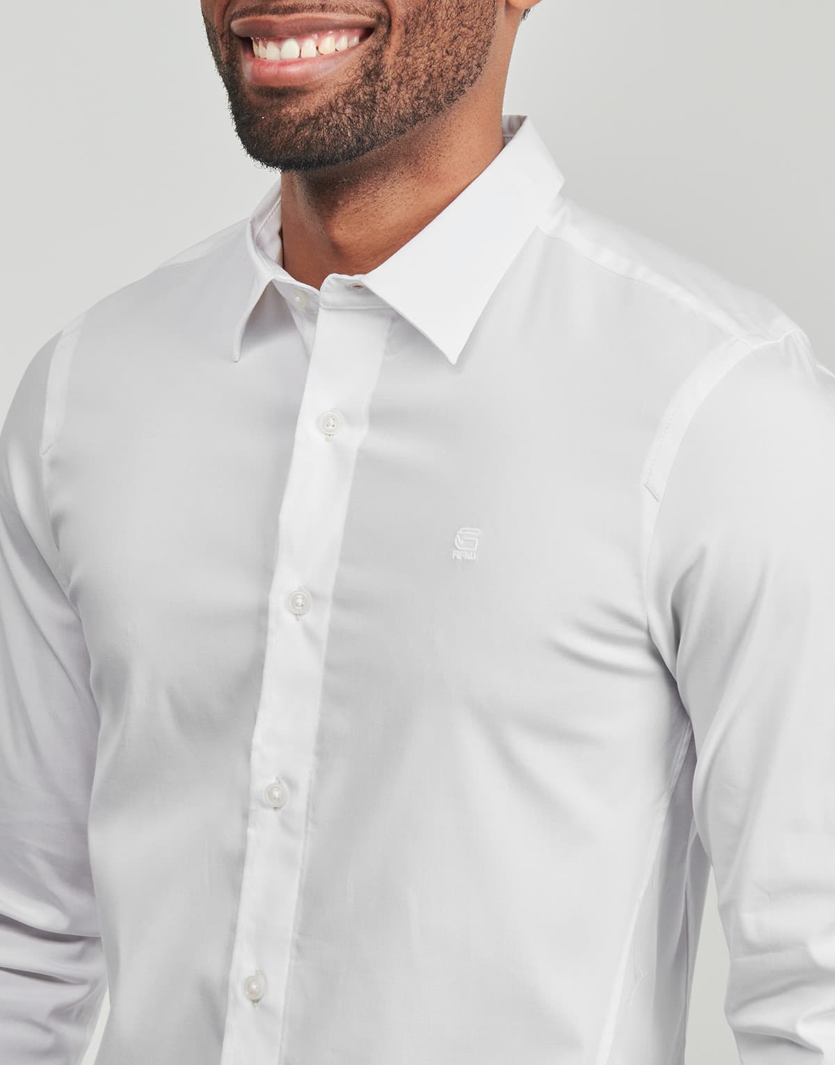 Men's Shirts G-Star Raw White