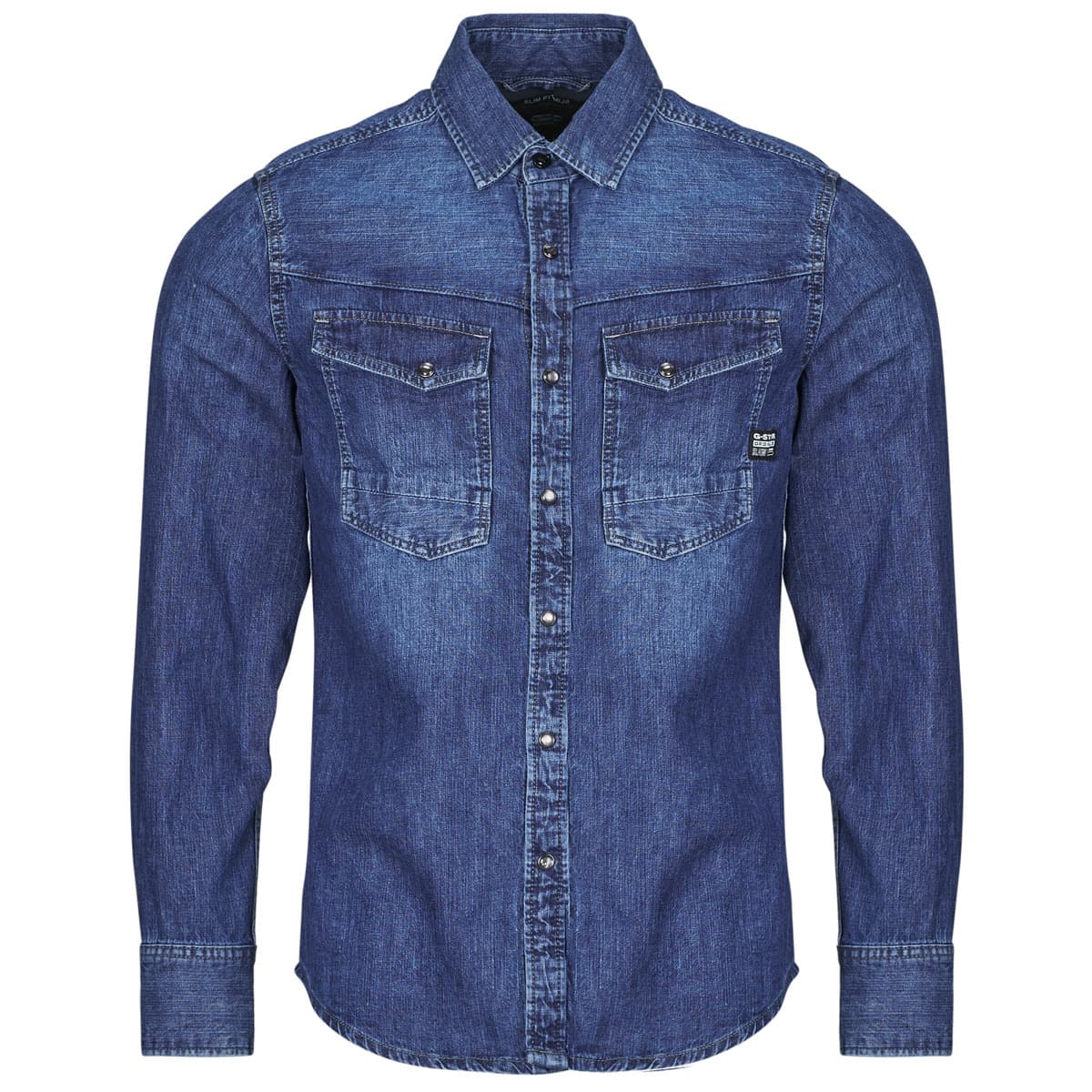 Men's Shirts G-Star Raw Blue