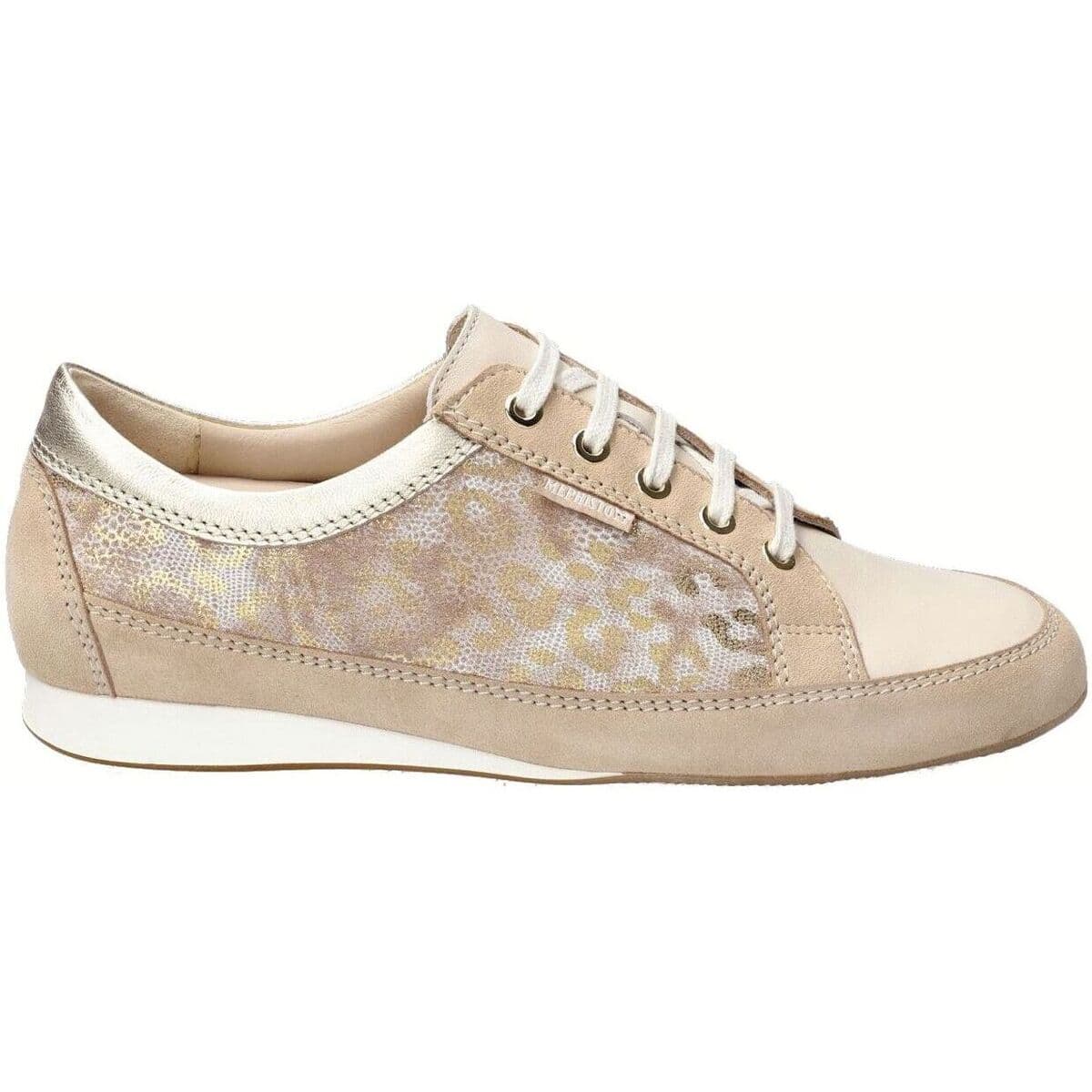 Women's Derby Shoes Mephisto Beige