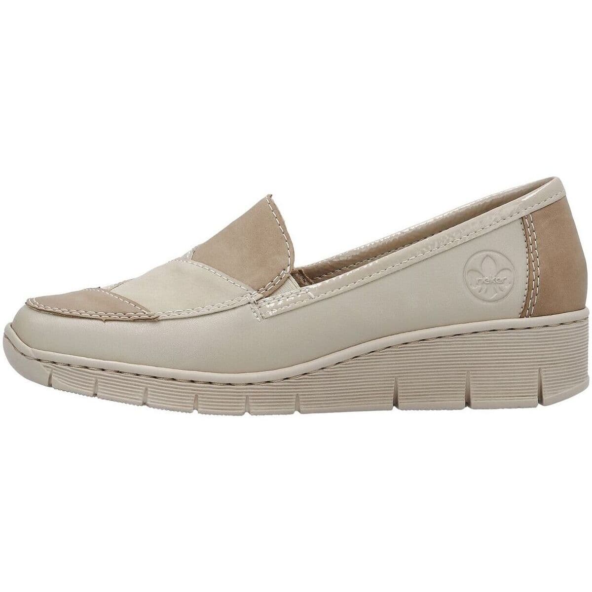 Women's Loafers Rieker Beige