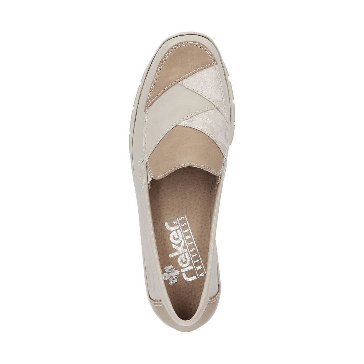 Women's Loafers Rieker Beige