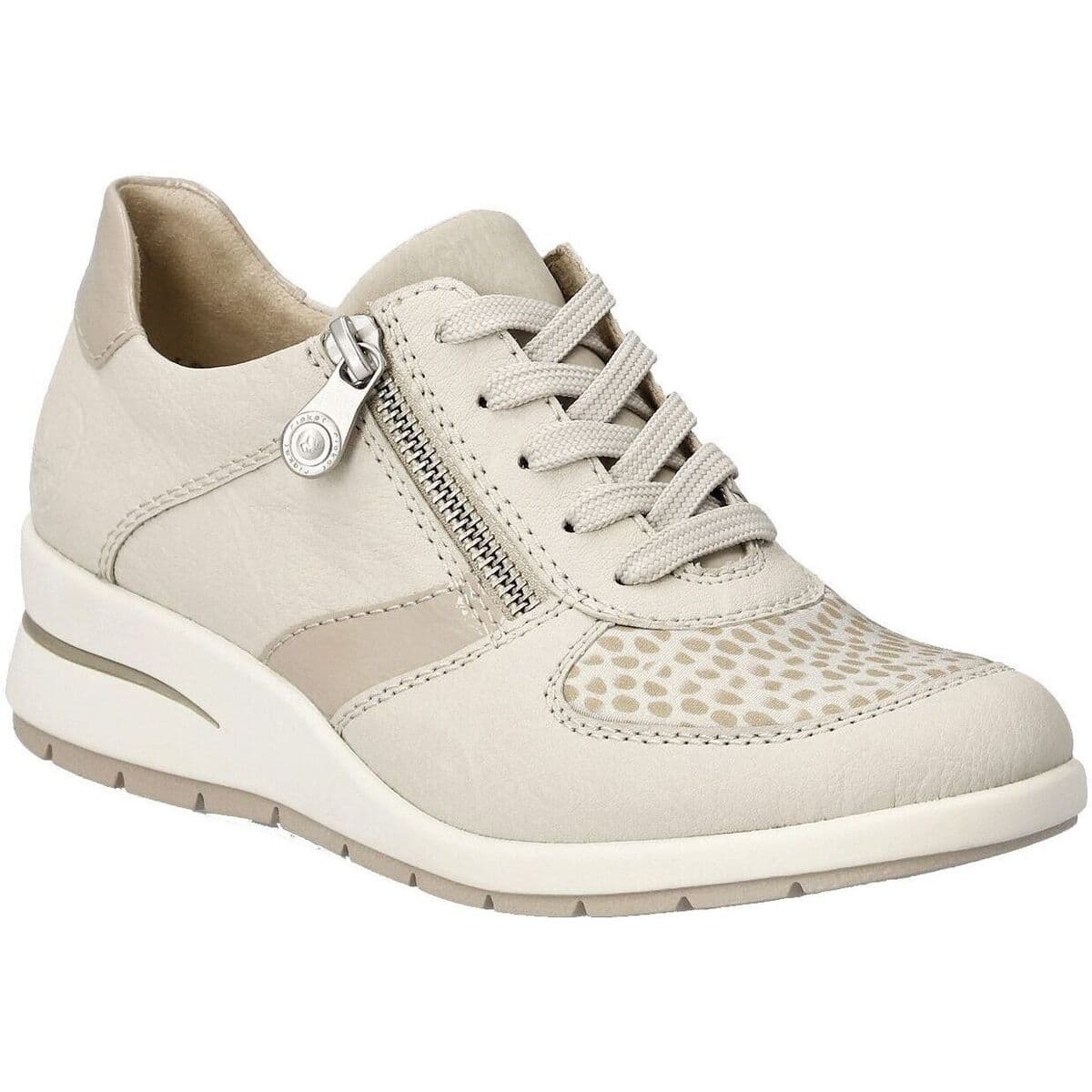 Women's Oxfords Rieker Beige