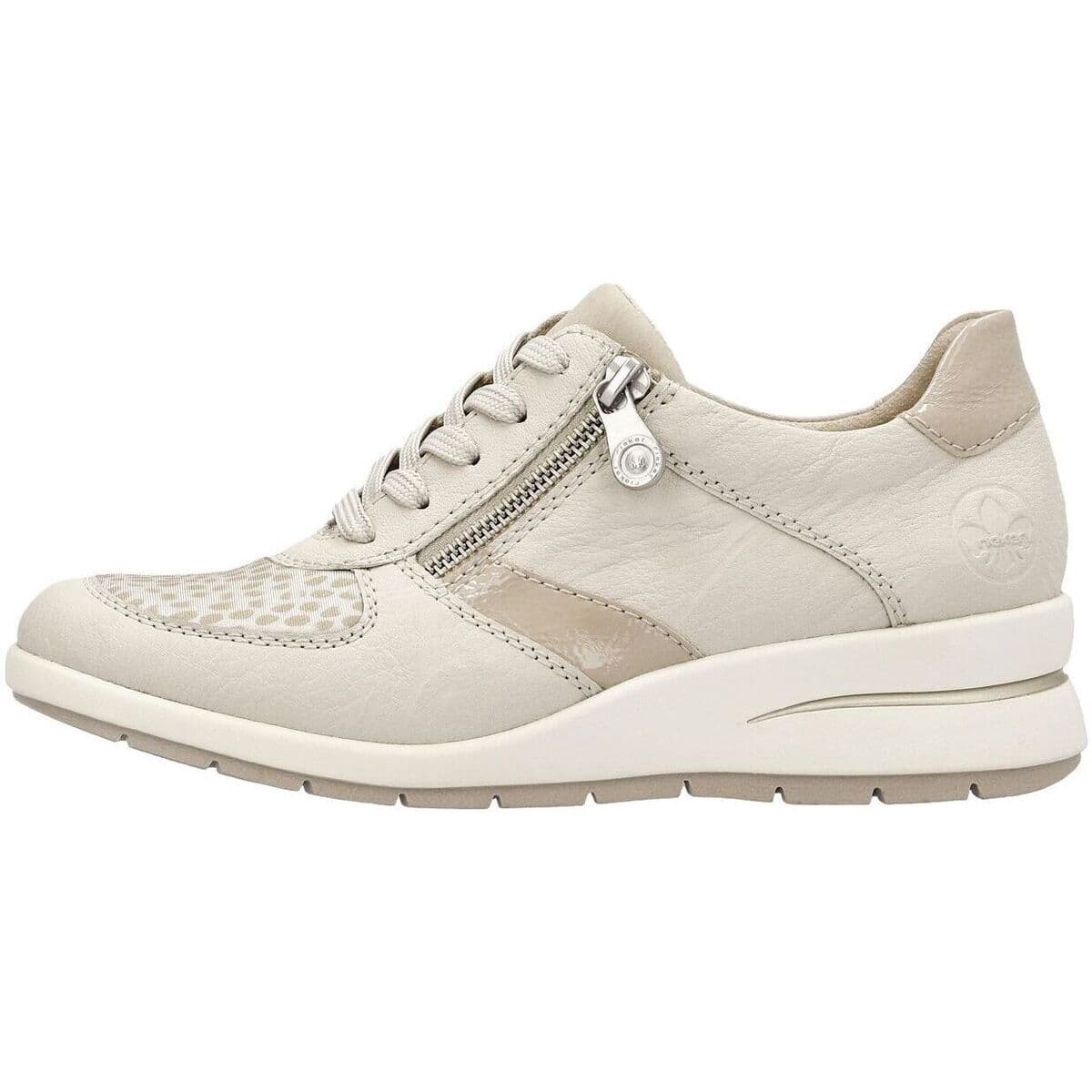 Women's Oxfords Rieker Beige