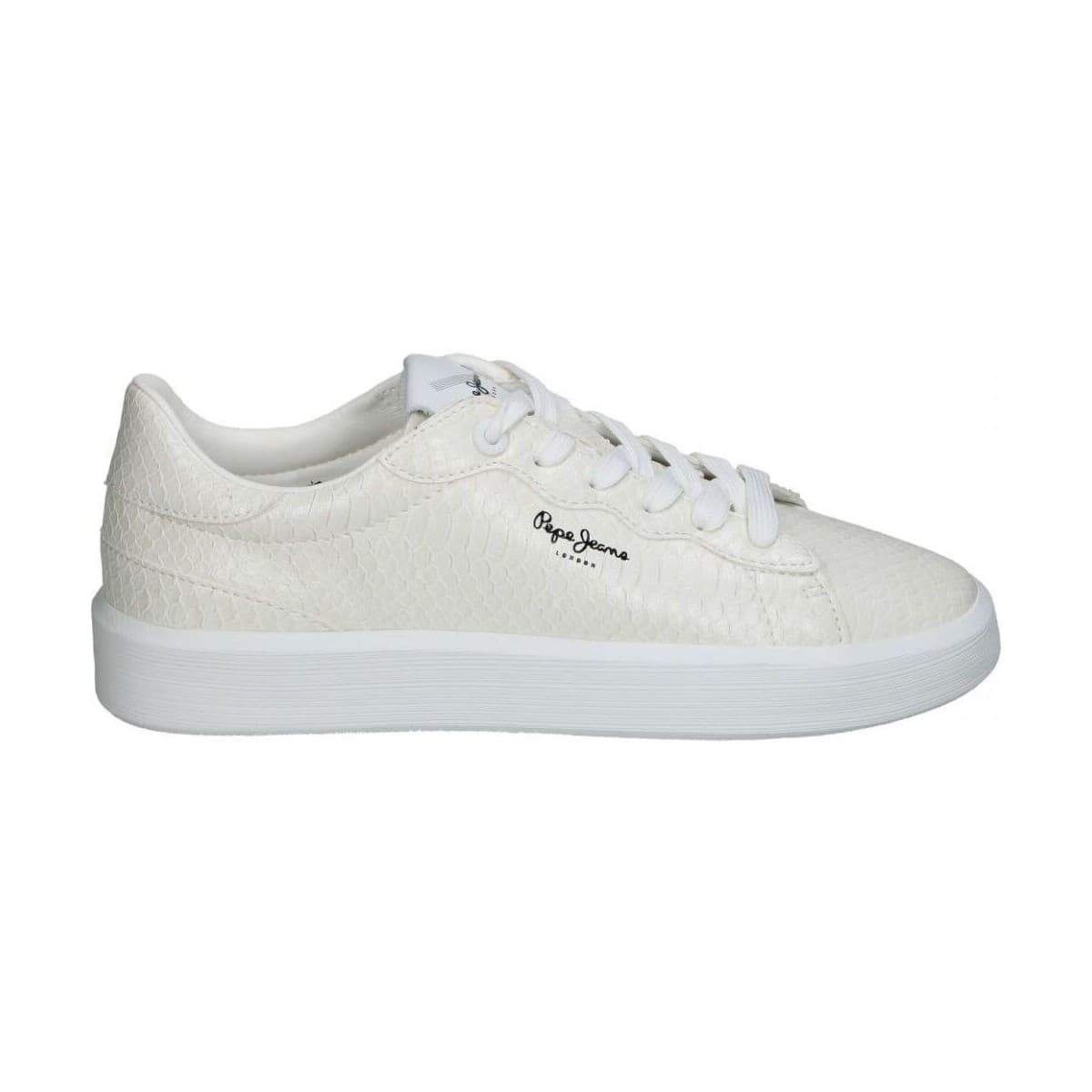 Women's Gym Shoes Pepe Jeans White
