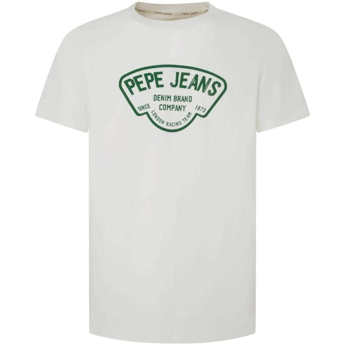Men's T-Shirts Pepe Jeans White