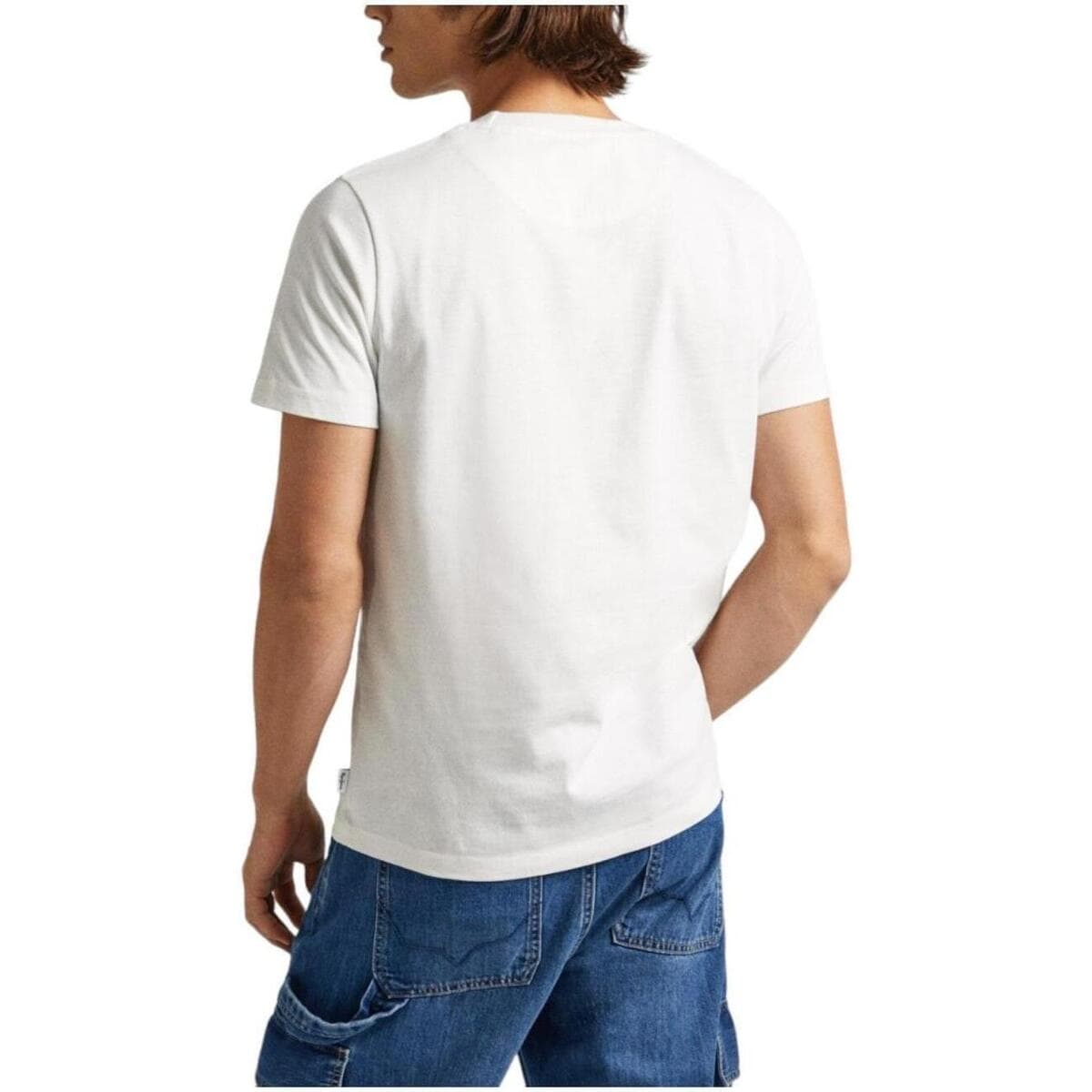 Men's T-Shirts Pepe Jeans White