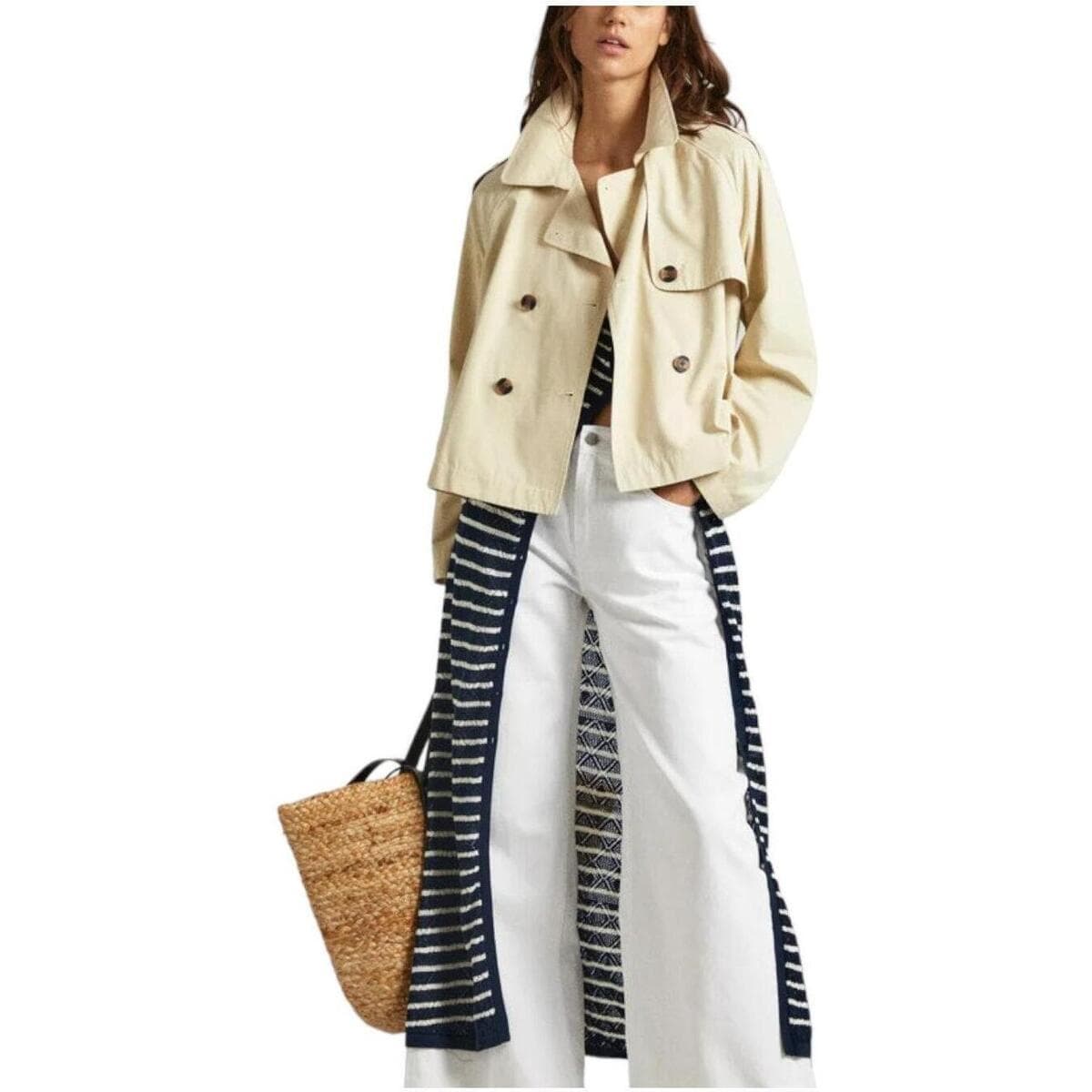 Women's Coats Pepe Jeans Beige