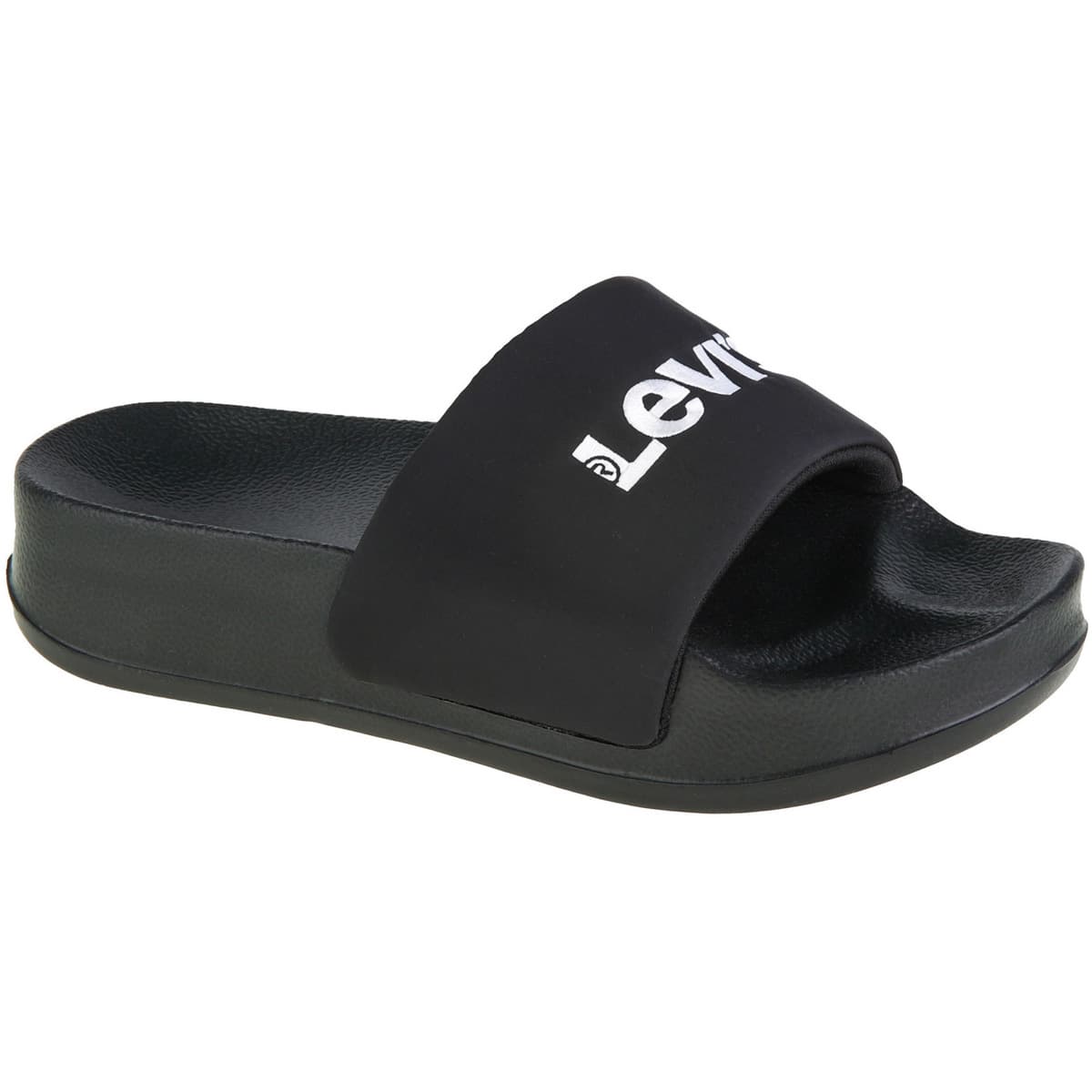Women's Flip Flops Levis Black