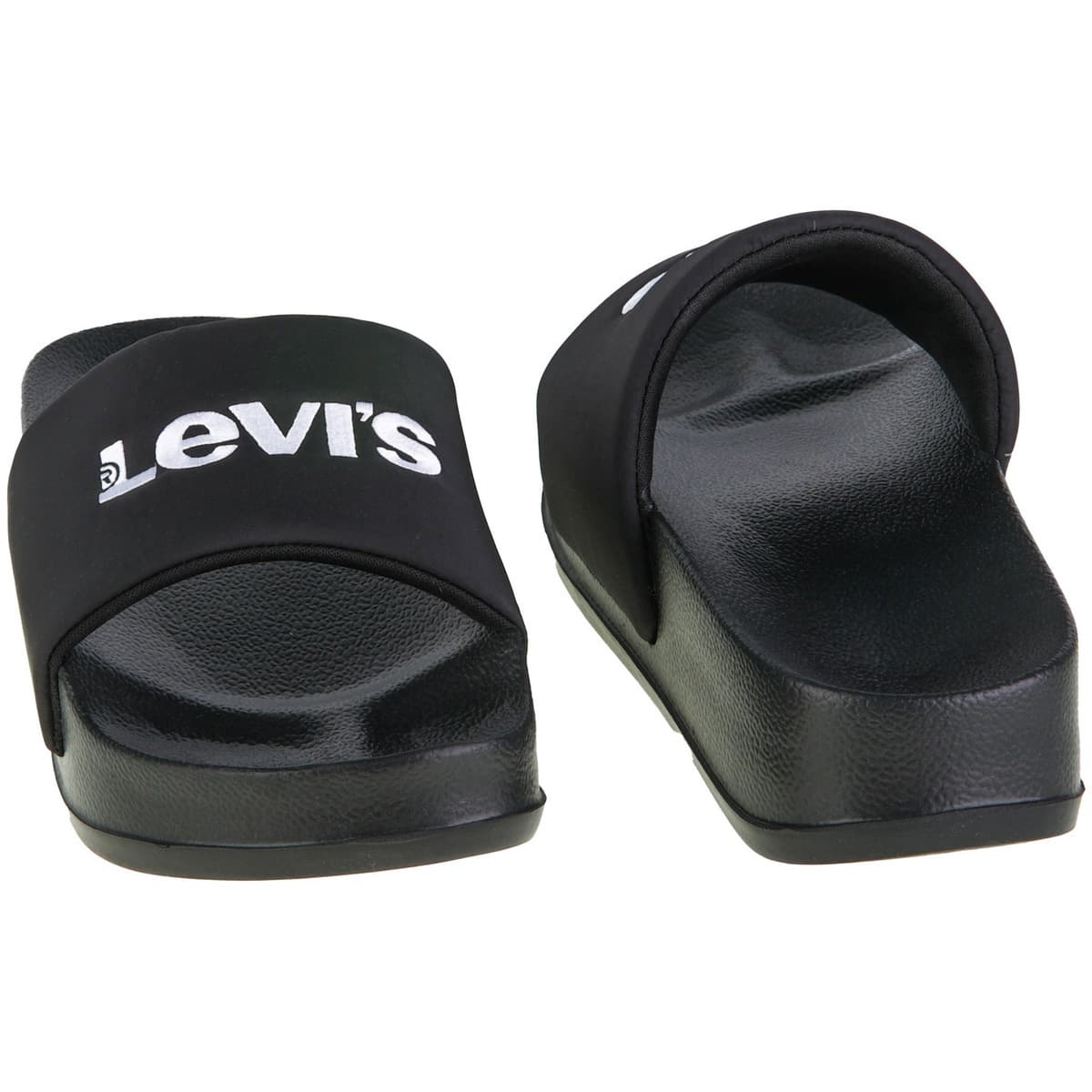 Women's Flip Flops Levis Black