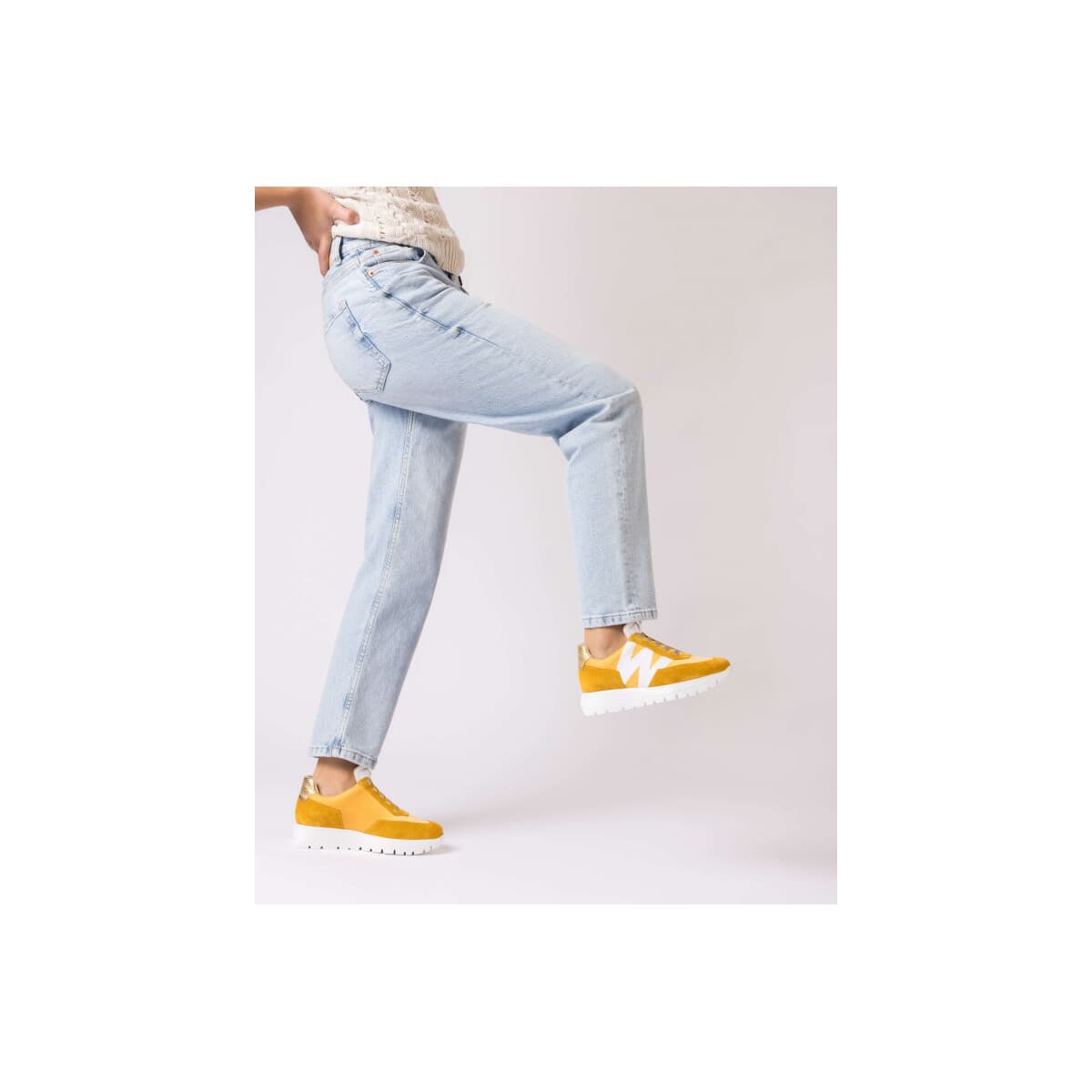 Women's Pumps Wonders Yellow