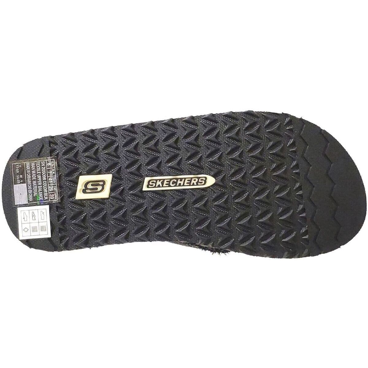 Men's Flip Flops Skechers Black
