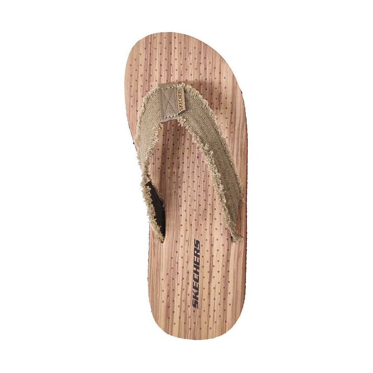 Men's Flip Flops Skechers Brown