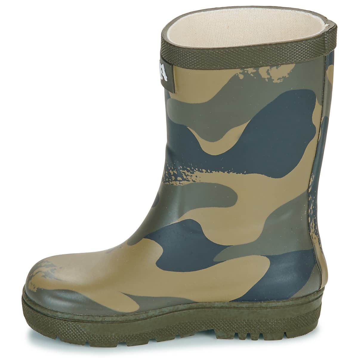 Boys' Wellington Boots Aigle Khaki