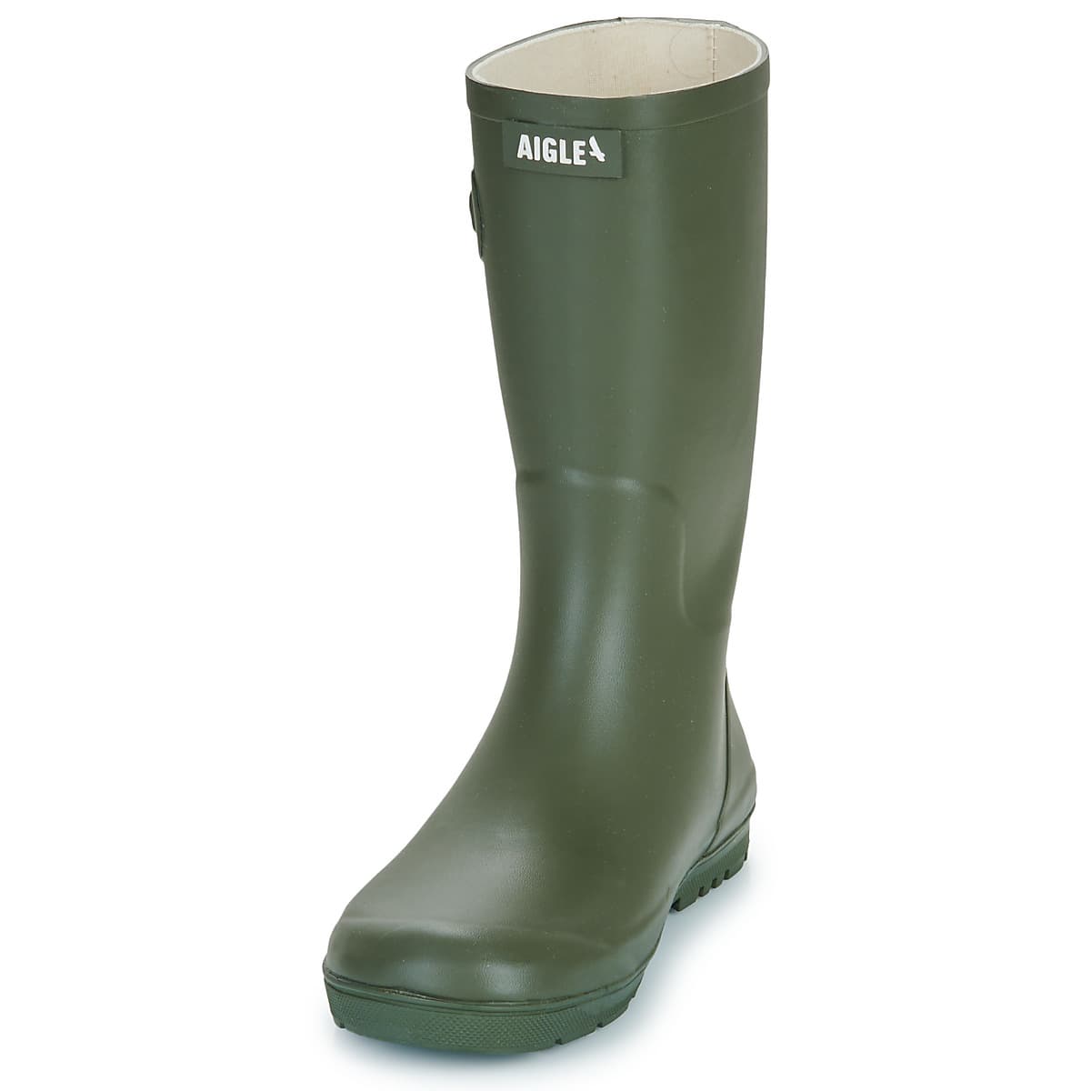 Girls' Wellington Boots Aigle Khaki