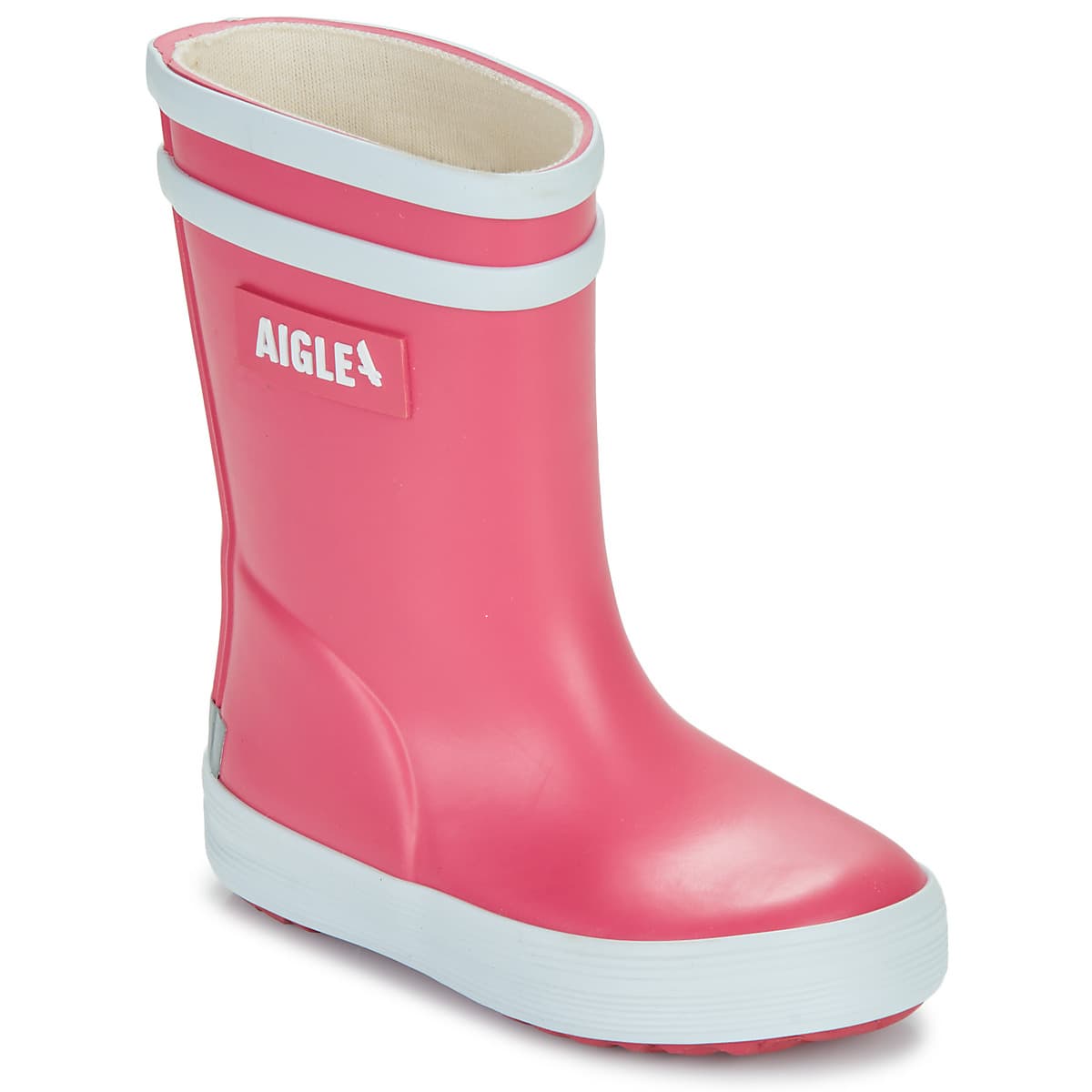 Girls' Wellington Boots Aigle Pink