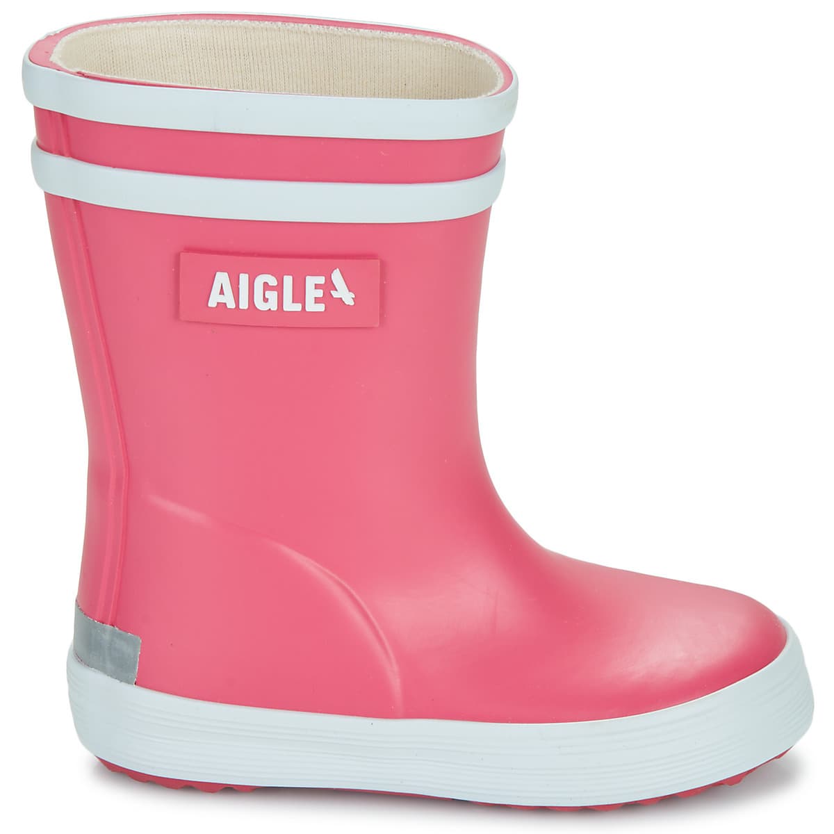 Boys' Wellington Boots Aigle Pink