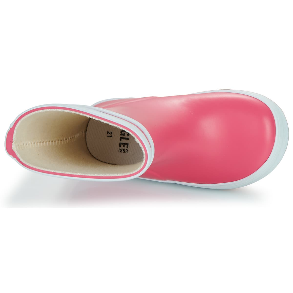 Boys' Wellington Boots Aigle Pink