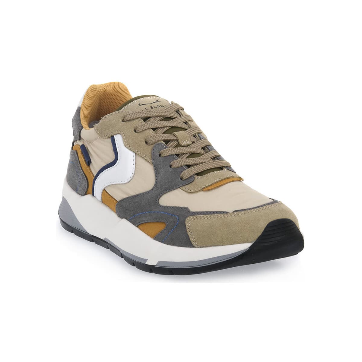 Men's Sneakers Voile Blanche Beige