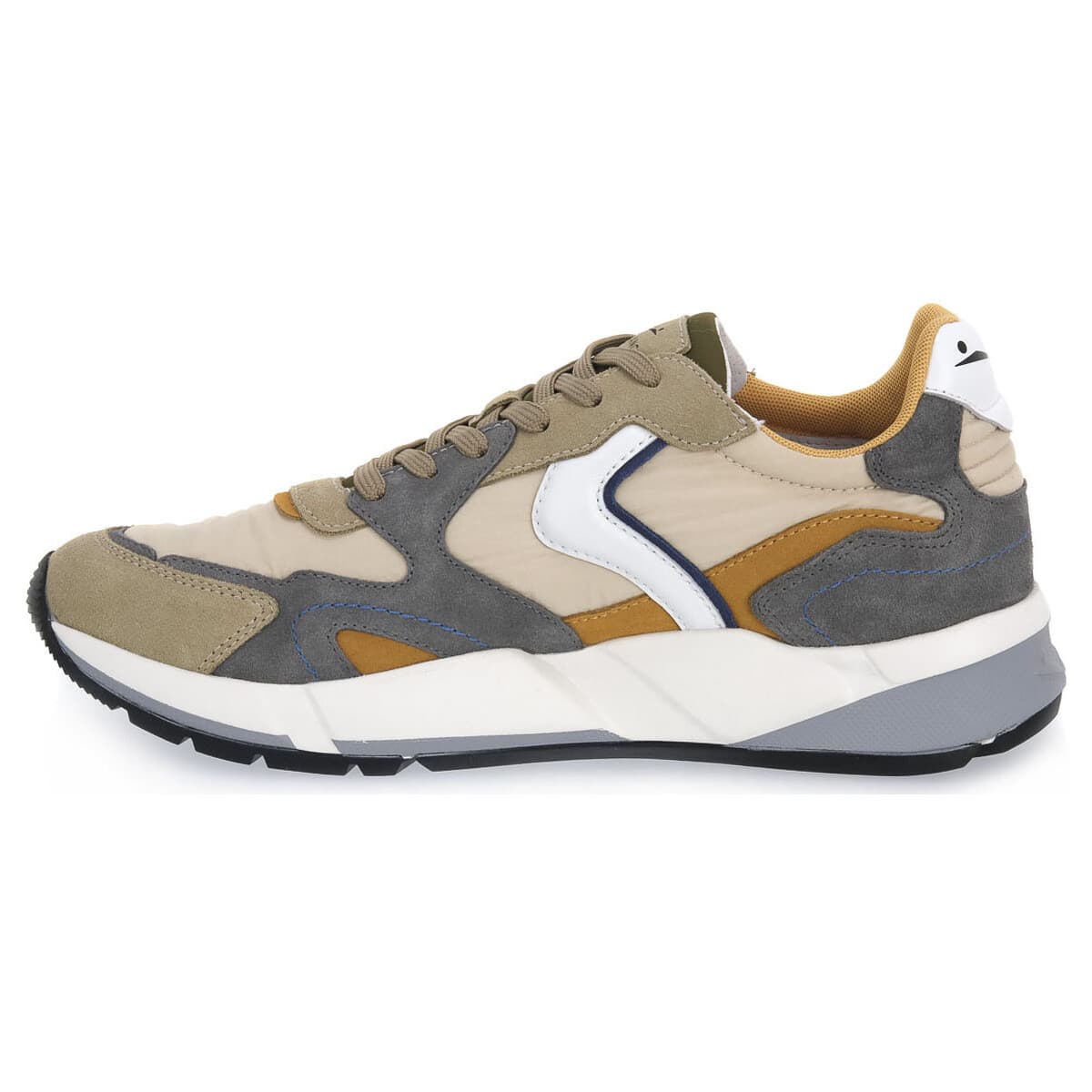 Men's Sneakers Voile Blanche Beige
