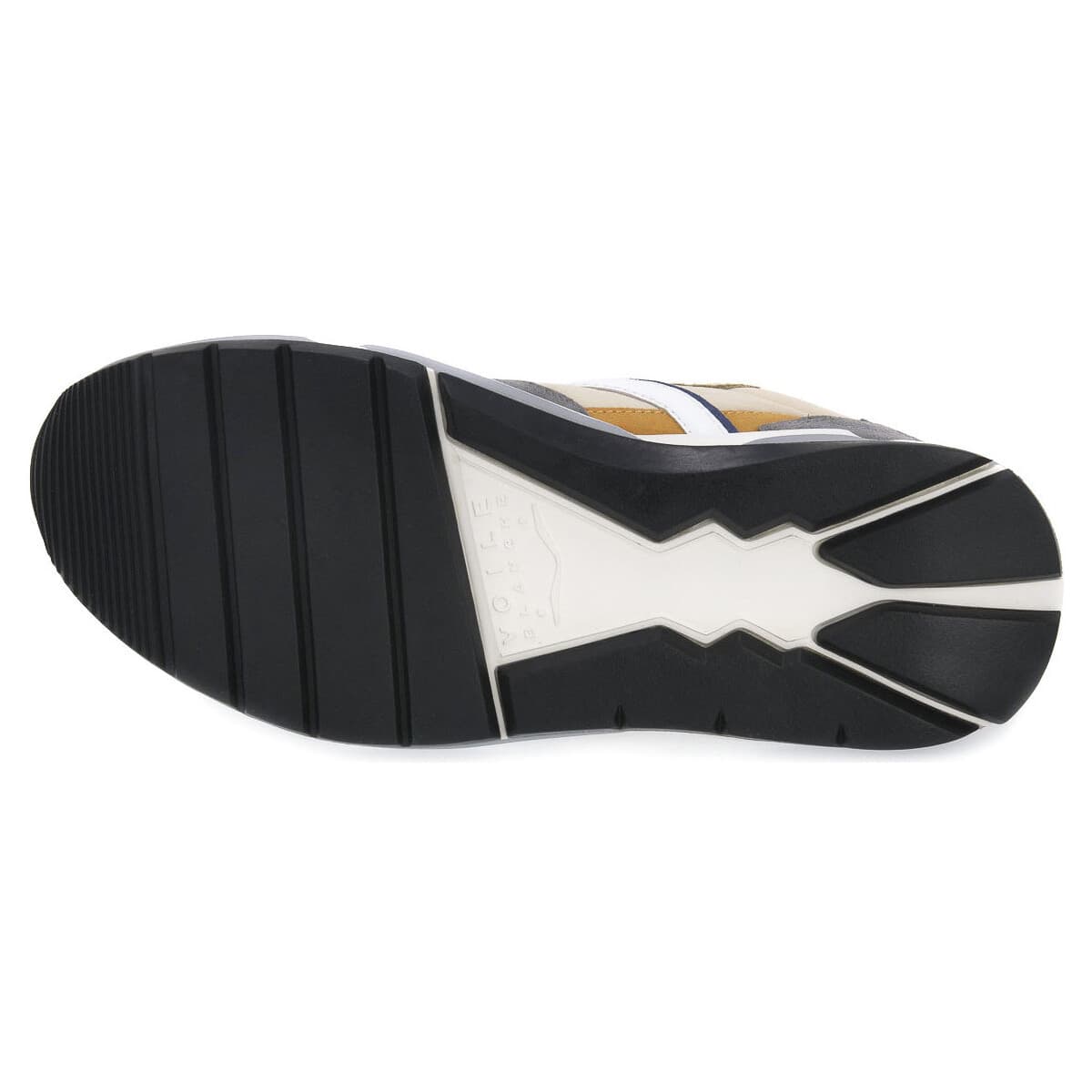 Men's Sneakers Voile Blanche Beige