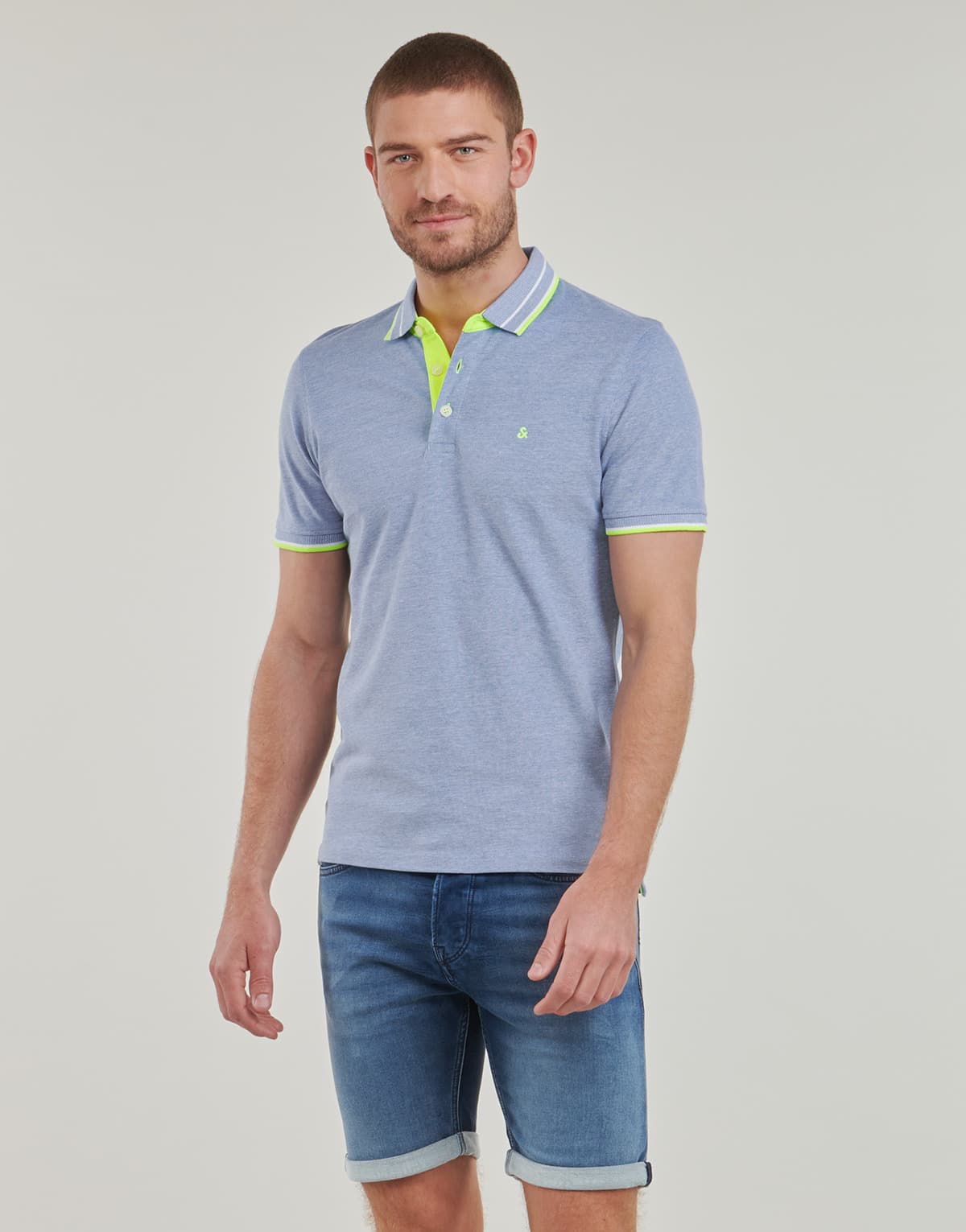 Men's Polo Shirts Jack & Jones Blue