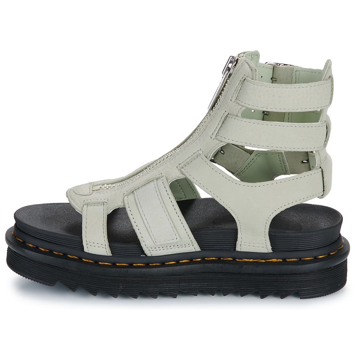 Women's Platforms Dr. Martens Beige