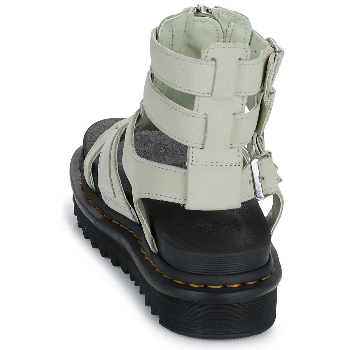 Women's Platforms Dr. Martens Beige