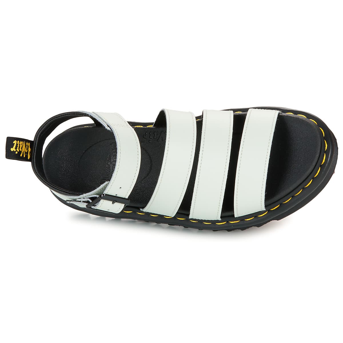 Women's Platforms Dr. Martens Beige