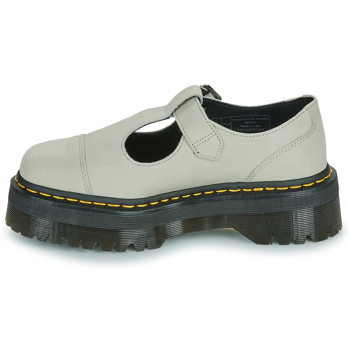 Women's Derby Shoes Dr. Martens Beige