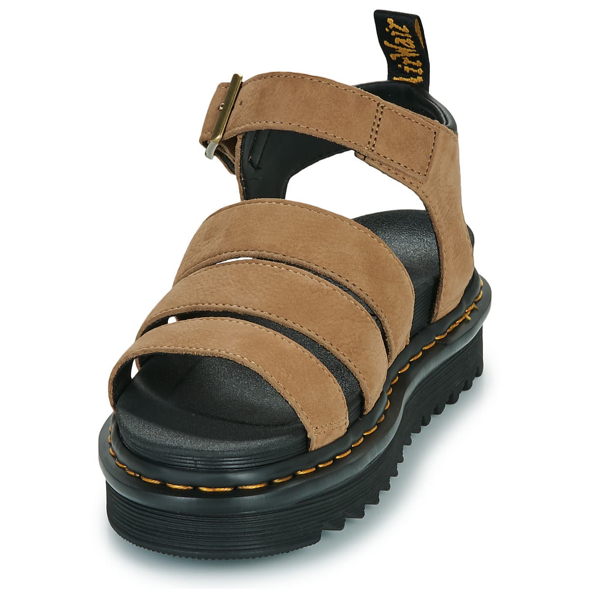 Women's Platforms Dr. Martens Beige