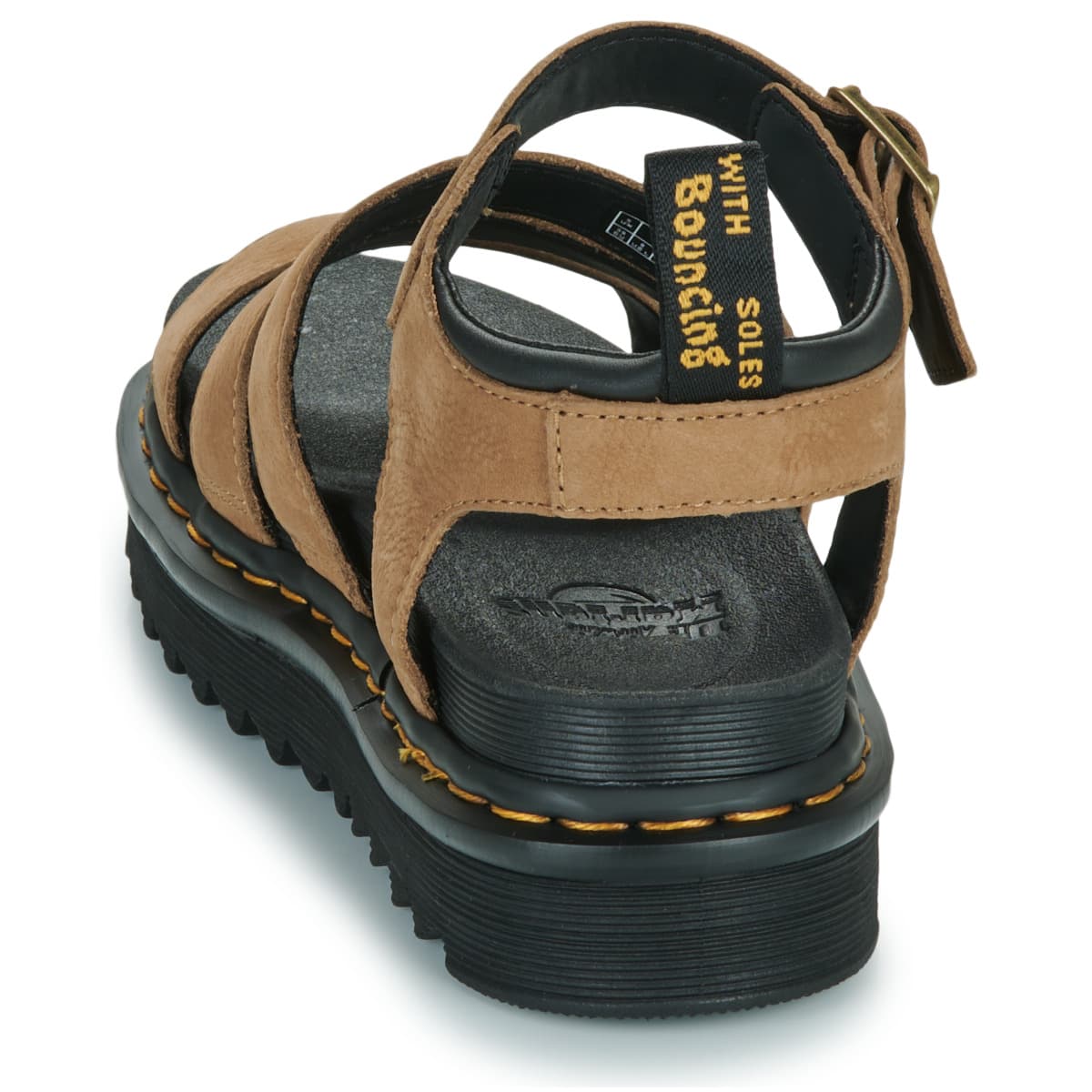 Women's Platforms Dr. Martens Beige