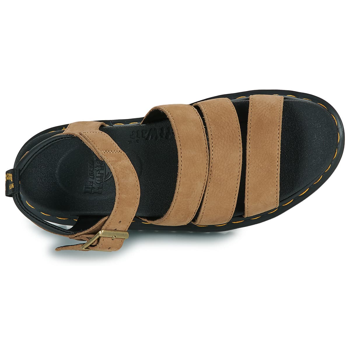 Women's Platforms Dr. Martens Beige