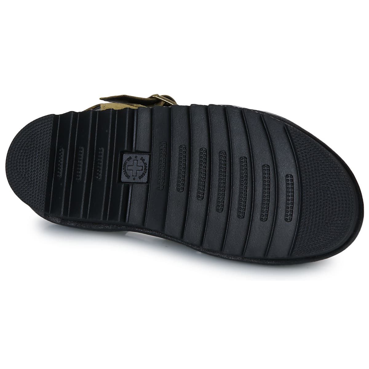 Women's Platforms Dr. Martens Khaki