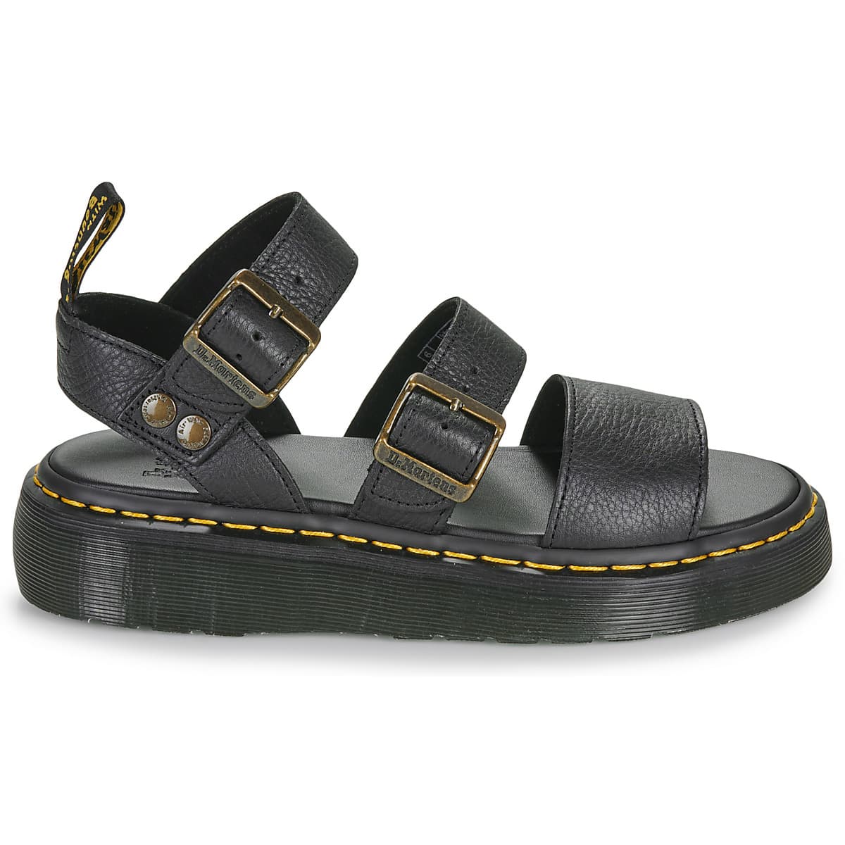 Women's Platforms Dr. Martens Black
