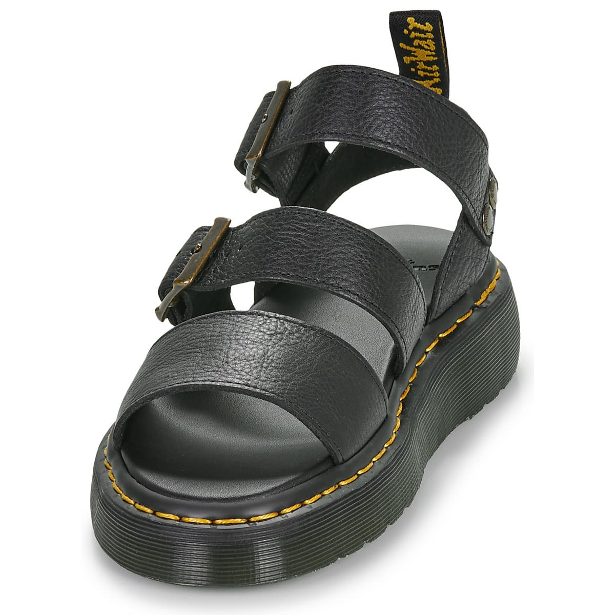 Women's Platforms Dr. Martens Black