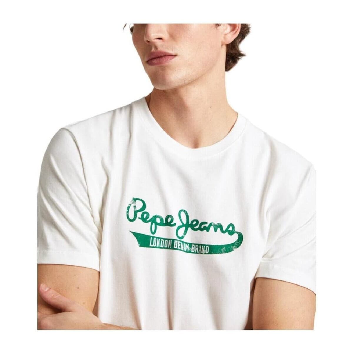 Men's T-Shirts Pepe Jeans White