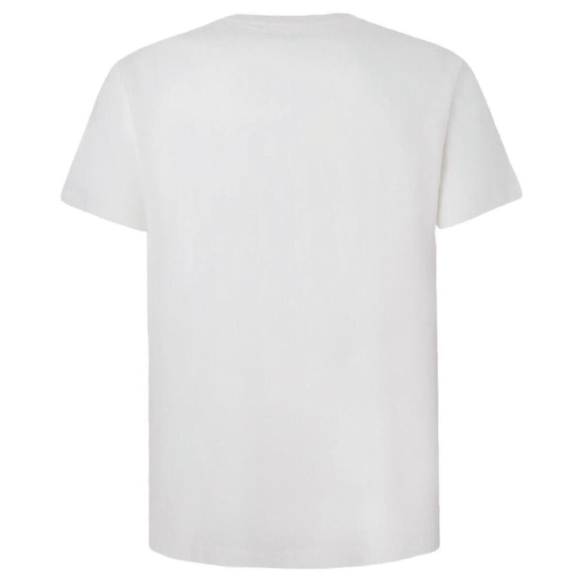 Men's T-Shirts Pepe Jeans White