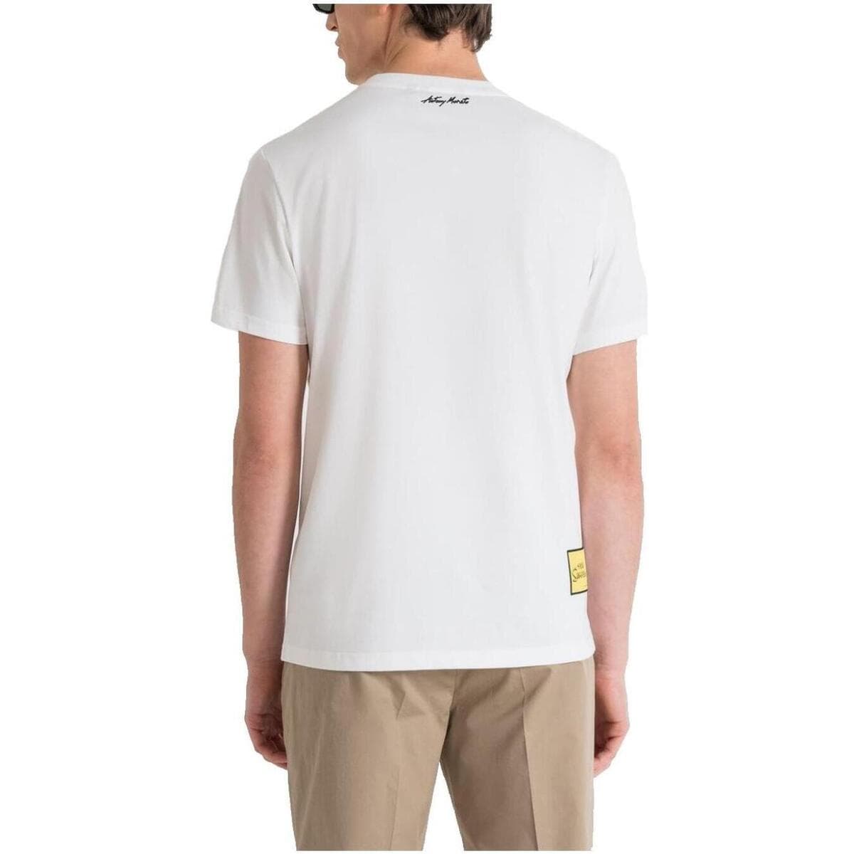 Men's T-Shirts Antony Morato White